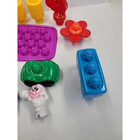 14 pc Fisher Price‎ POP ONZ Building System Additions Vintage Toddlers Preschool - Picture 7 of 7